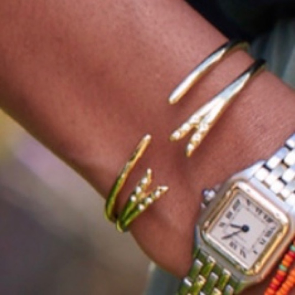 ✨HP✨Michelle Campbell gold bracelets - Picture 2 of 3